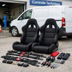 Acheter son Kit de Sièges et Ceinture pour l’Homologation c’est facile !